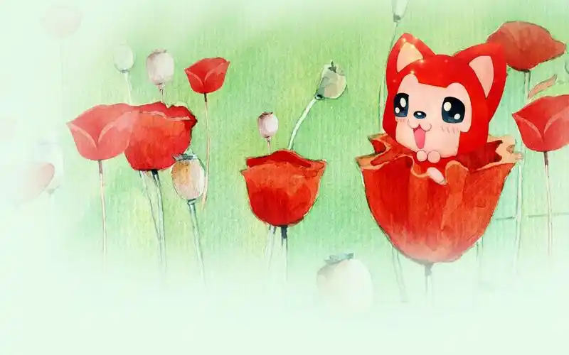 阿狸卡通壁纸