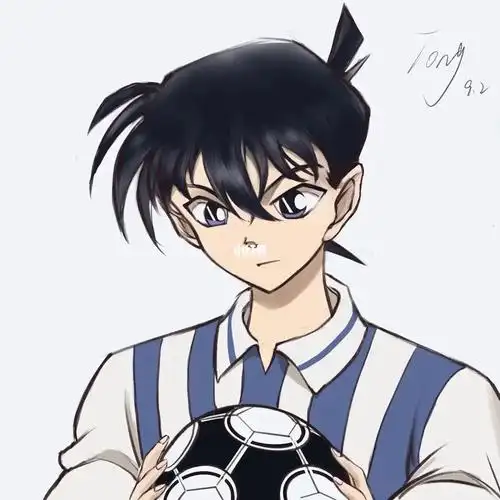 临摹  #工藤新一  #画画的日常  #手绘  #画画打卡  #画画的