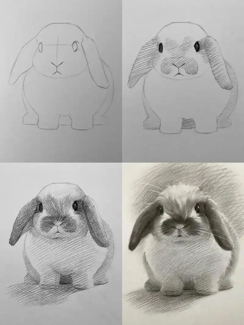 素描 #零基础学画画 #素描怎么画动 - 抖音
