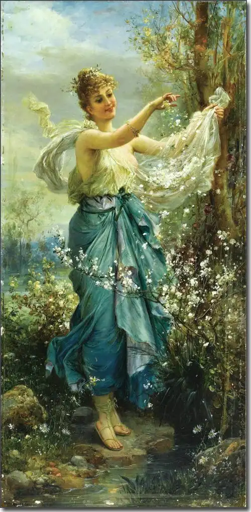 欧洲古典名画欣赏 0616提香油画作品普桑(法)作品欣赏