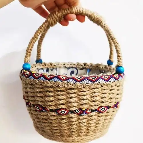 麻绳diy变废为宝嘉定这位手工达人厉害了