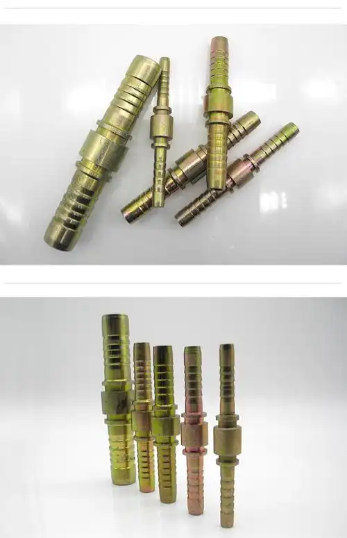 油管接头配件高压快速双头对接宝塔一字直通转换水管接头卡套式