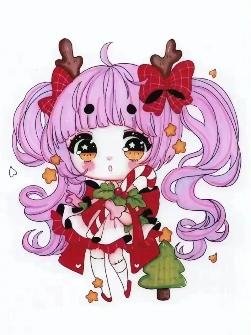 q版动漫 纯手绘100张