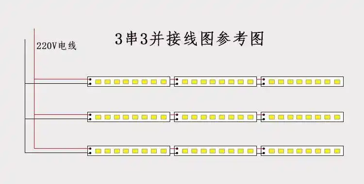 led220v高压硬灯条超亮货架展柜灯箱阅读灯管v型直角橱柜线条灯带