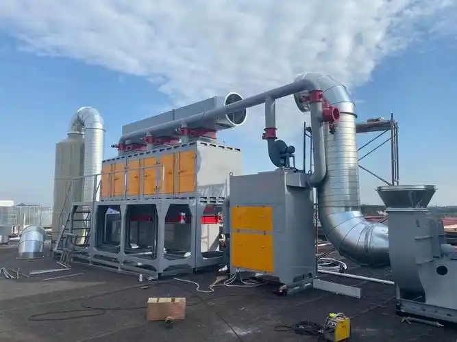 厂家供应催化燃烧设备有机废气吸附催化一体机rco催化燃烧炉