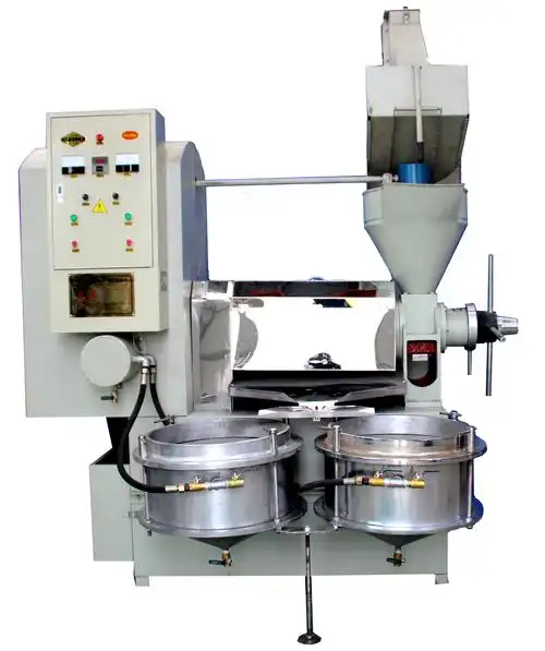 新型榨油机自动上料自动过滤,一键启动操作简单出油率高