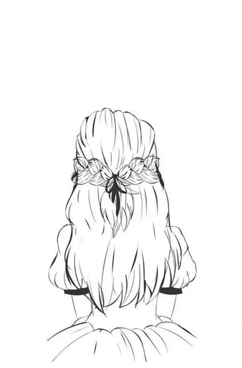 人物背面简笔画 敬礼人物背面简笔画