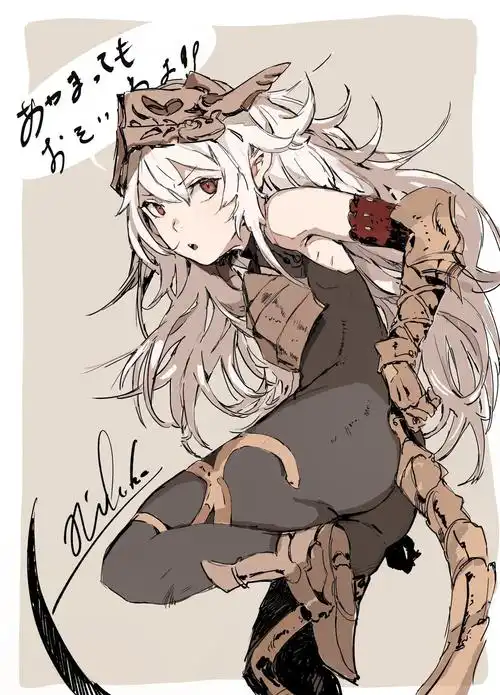 无题-美杜莎碧蓝幻想-触站