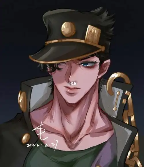 jojo  #jojo的奇妙冒险  #绘画  #空条承太郎