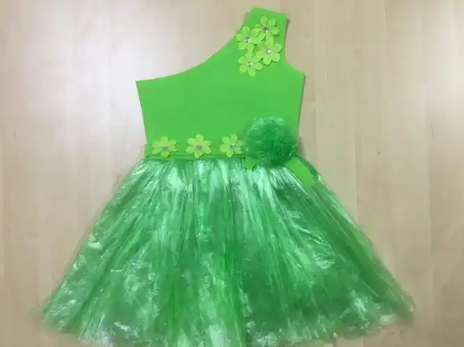 不织布环保表演服装幼儿园亲子舞台走秀演出服手工diy制作材料包