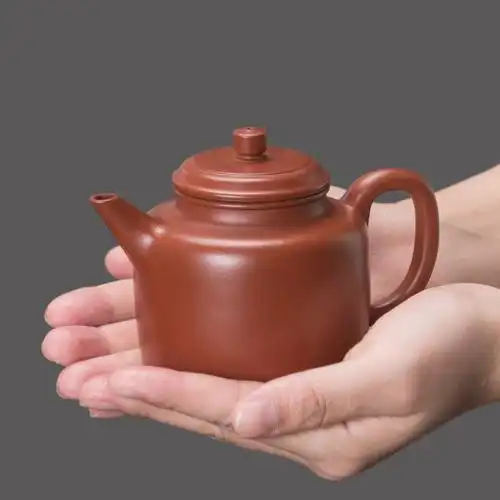 【降至1元】红月德钟 实力匠人马小琴手工制朱泥宜兴紫砂壶