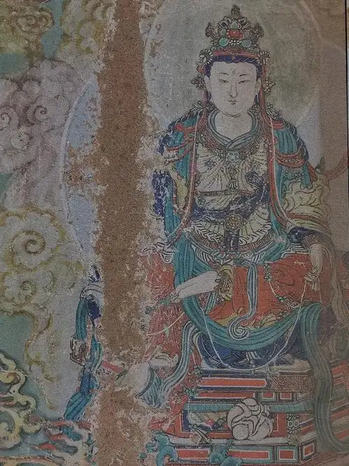 瑰宝云冈石窟壁画风