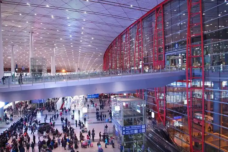 参观一下首都机场t3航站楼,气势恢宏!