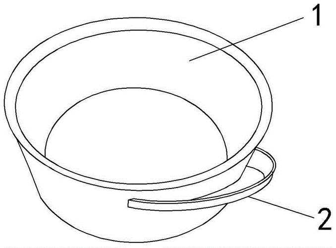 带置物架的水盆的制作方法