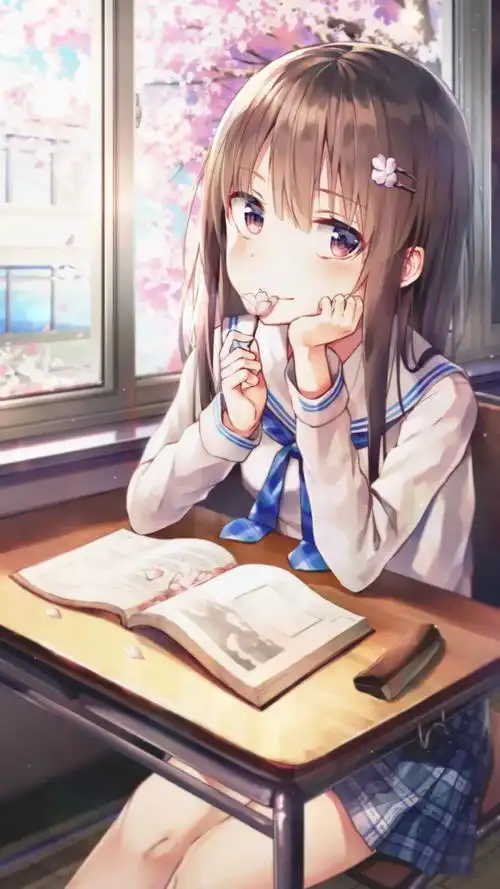 有哪些治愈系的二次元图片壁纸? - 知乎