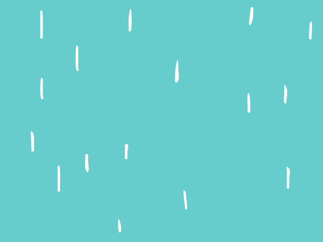 下雨动图动漫gif卡通治愈系