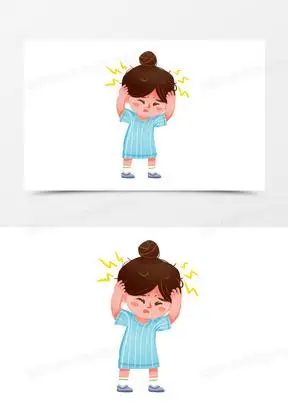 头疼图片卡通可爱搞笑_头疼图片难受表情包可爱_熊猫办公