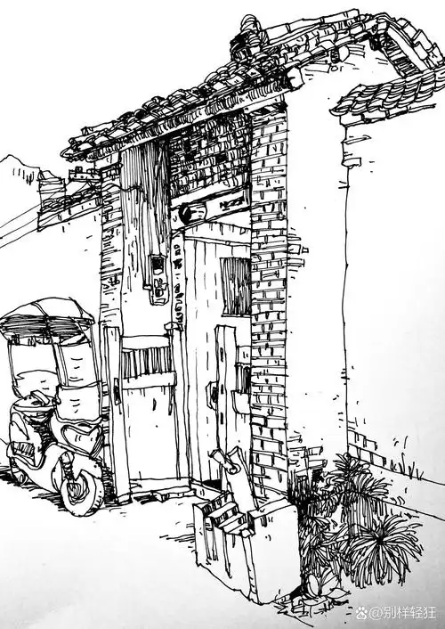 风景速写大合集/速写组合场景