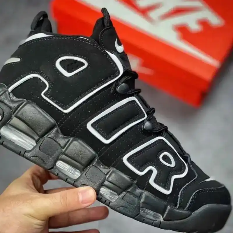 nike大"air"皮蓬97.黑白配色 百搭 上脚很惊艳#奥 - 抖音