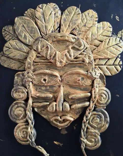 五(5)班浮雕仿铜作品