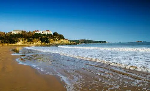 一组沙滩风景(拍摄于浙江舟山朱家.