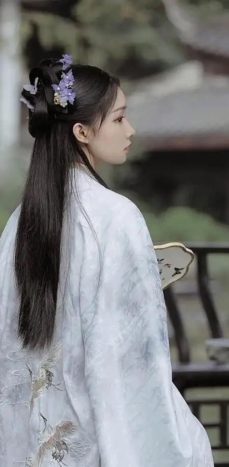 古装写真图片04-1097467676767676767唯美竹林汉服美女