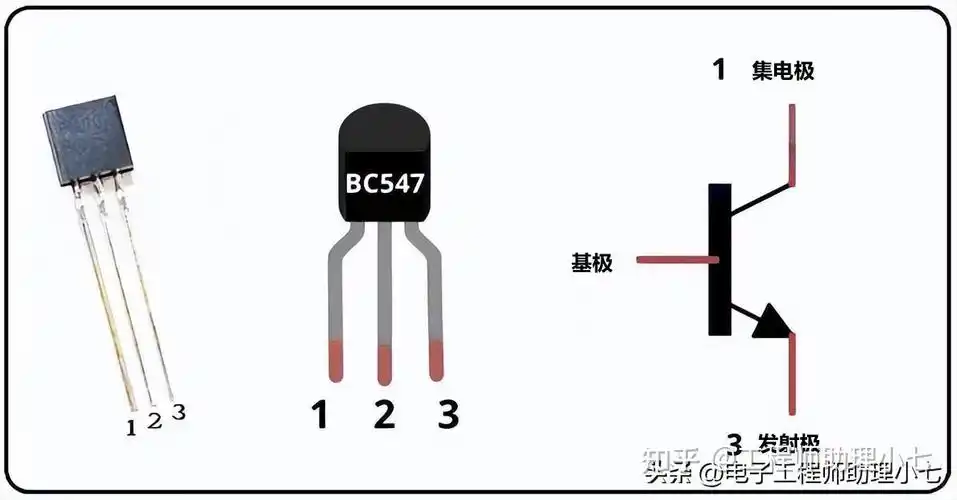 二,bc547三极管引脚参数