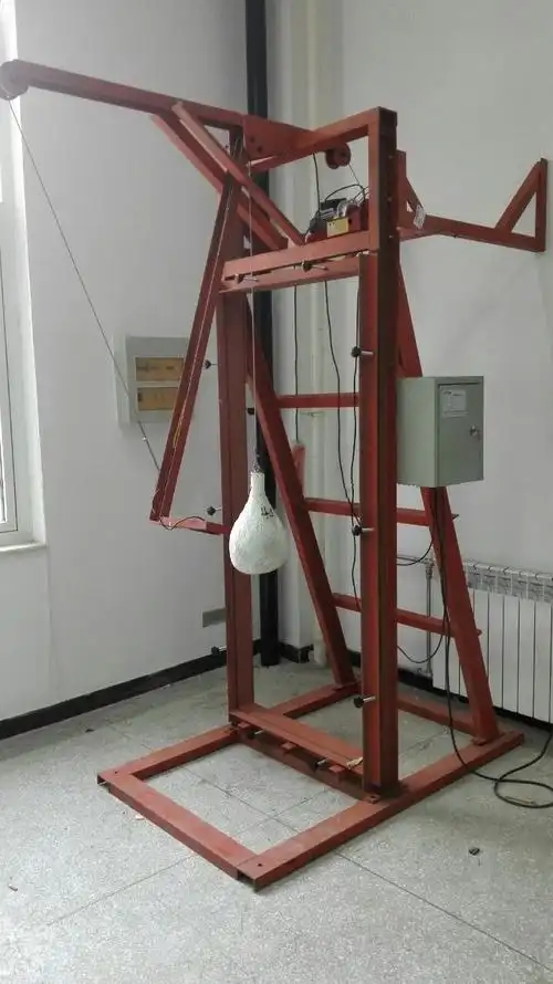 玻璃霰弹袋冲撞击试验机是尧零智能检测仪器科技有限公司最新研制.