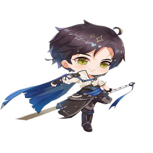 6月新款东方曜星辰之子钥匙扣书包小挂件q版卡通王者荣耀游戏周边