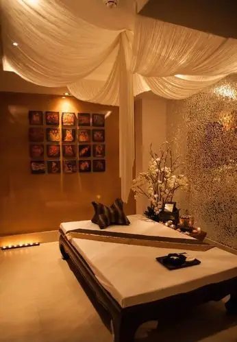 高档女子spa会所设计效果图