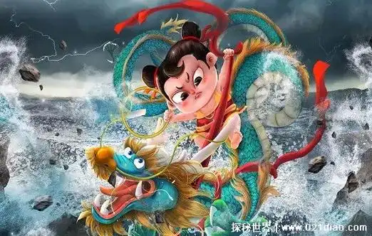 被哪吒抽筋的龙叫什么,敖丙(东海龙宫三太子)