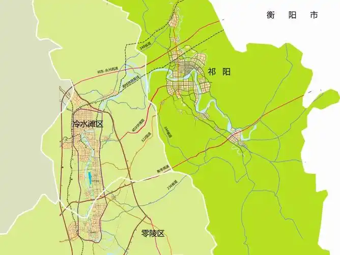 祁经济圈是湖南省十二五规划重点支持建设的城市群,位于湖南省永州市