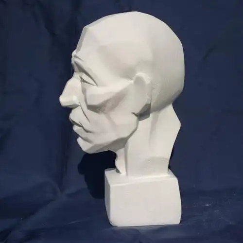 石膏切面人石膏切面老人迷你切面人切面人石膏像小切面人14cm淘宝网