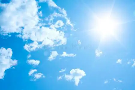 晴天下雨晴天背景照片