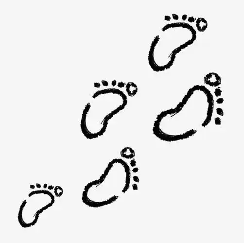 关键词 : 小孩,脚印,足迹,手绘