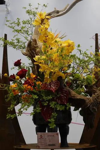 中国插花艺术——2019年北京园艺博览会现场拍摄