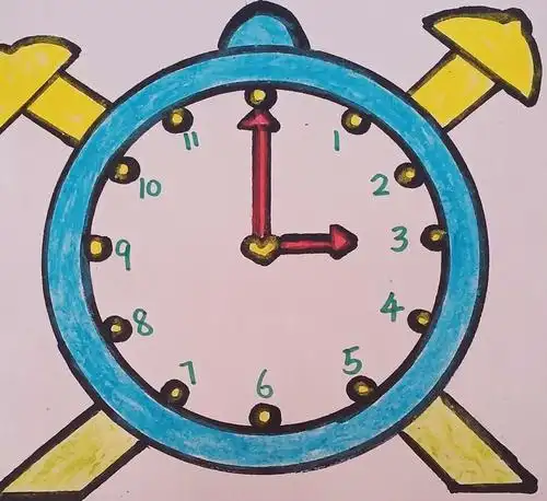 小朋友都很棒,一起来看看他们都喜欢什么颜色的钟表吧