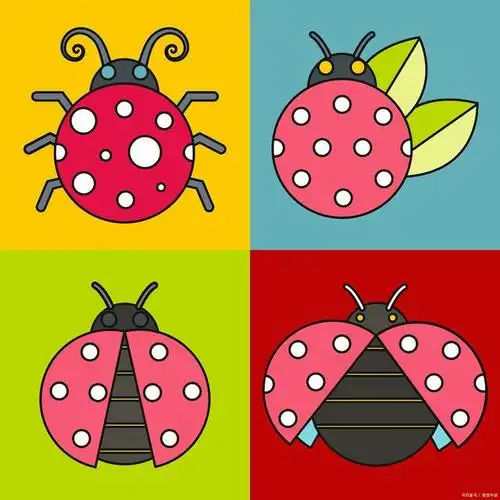 简单又可爱的七星瓢虫简笔画创作指南