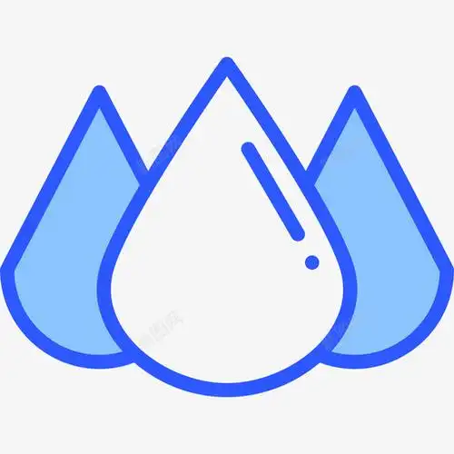 水滴天气241蓝色图标