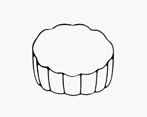 月饼简笔画 月饼简笔画怎么画简单又漂亮