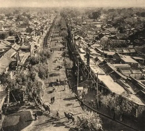 100年前,一位英国摄影家镜头中的老北京