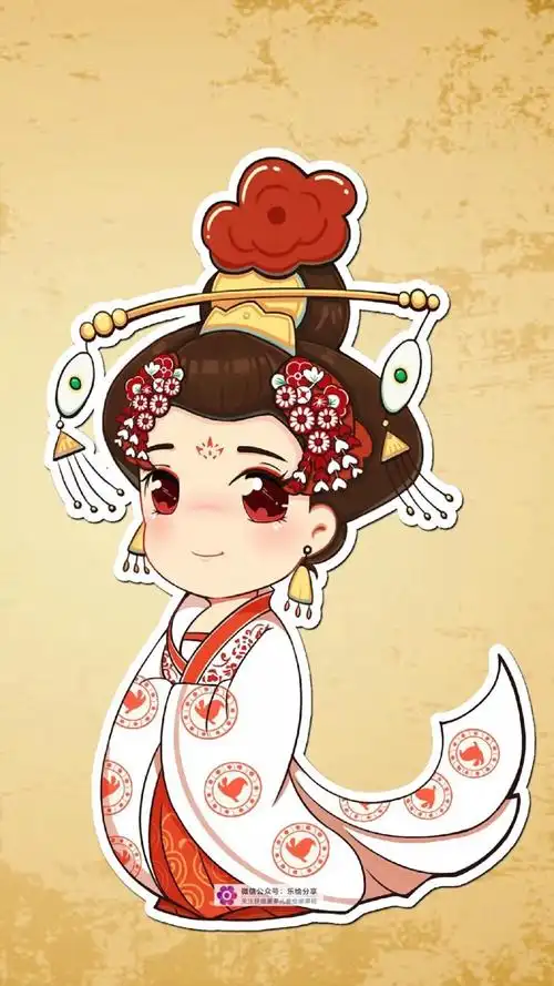 古风q版动漫人物