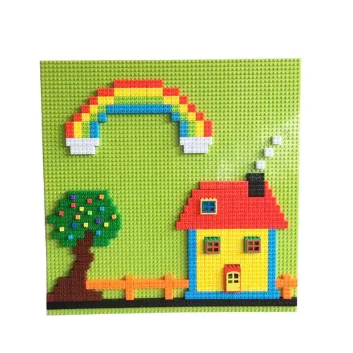 积木墙壁幼儿园建构墙面益智塑料创意装饰区角建构