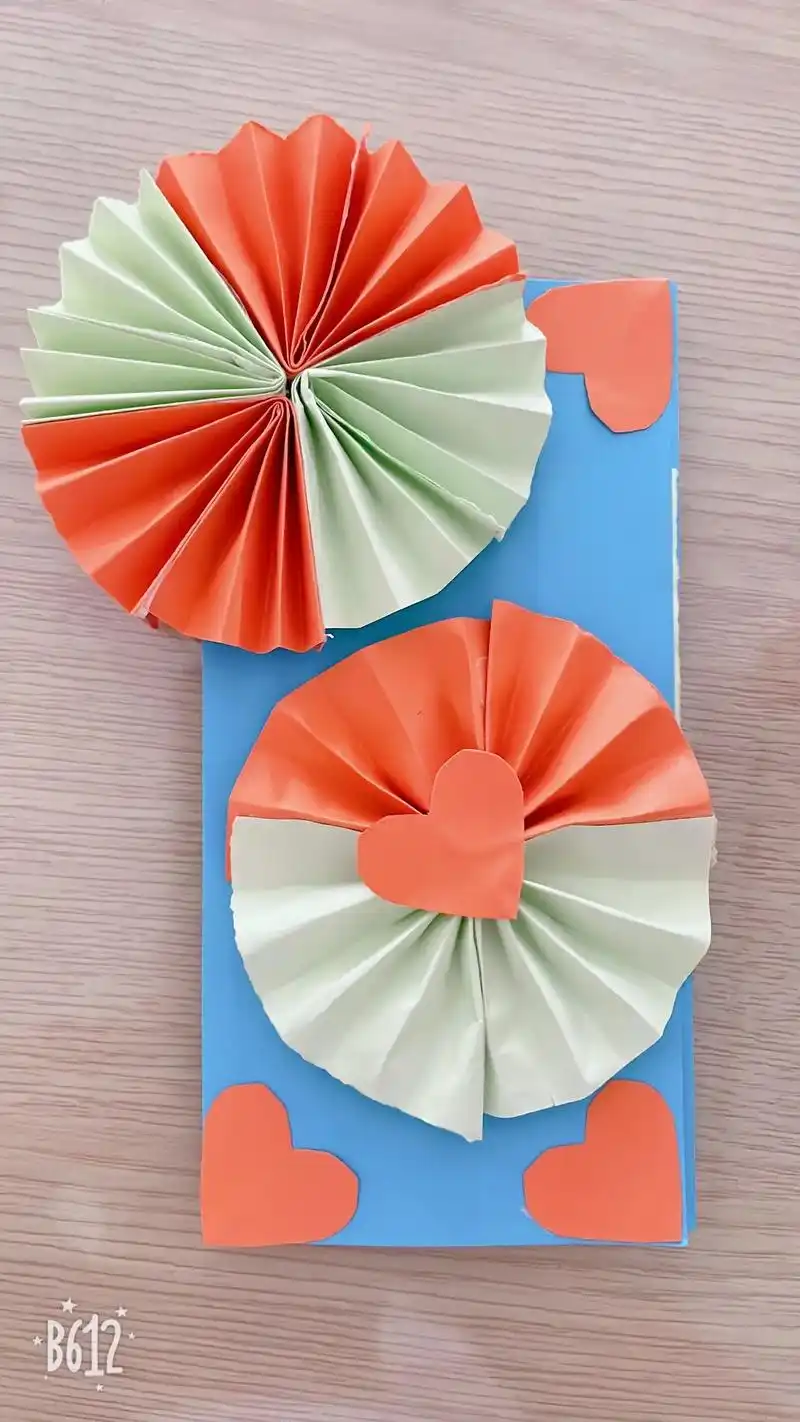 网课期间在家做的手工贺卡,云礼物祝老师节日快乐!#深圳网课  - 抖音