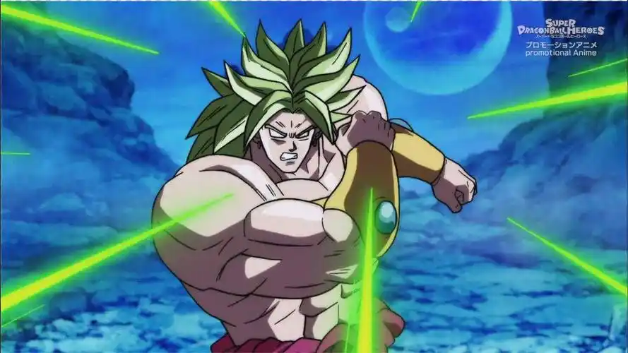 龙珠英雄第34集,布罗利也被卷入了复制时空,在场众人被一顿暴捶