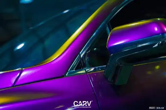 理想one卡孚carv改色膜流光魅影|汽车_网易订阅