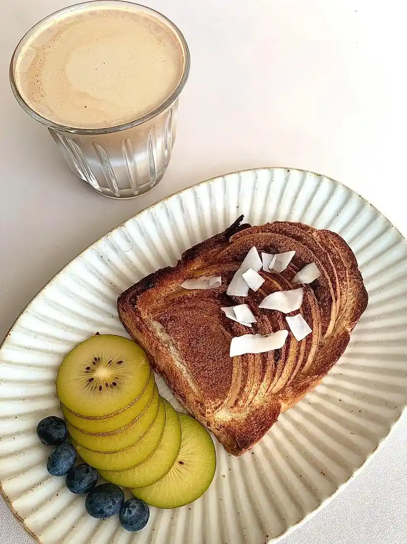 打卡100天给老婆做早餐-81days.快手早餐-苹果肉桂三 - 抖音