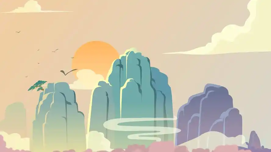 山石|插画|创作习作|妖淆卢 - 原创作品 - 站酷 (zcool)