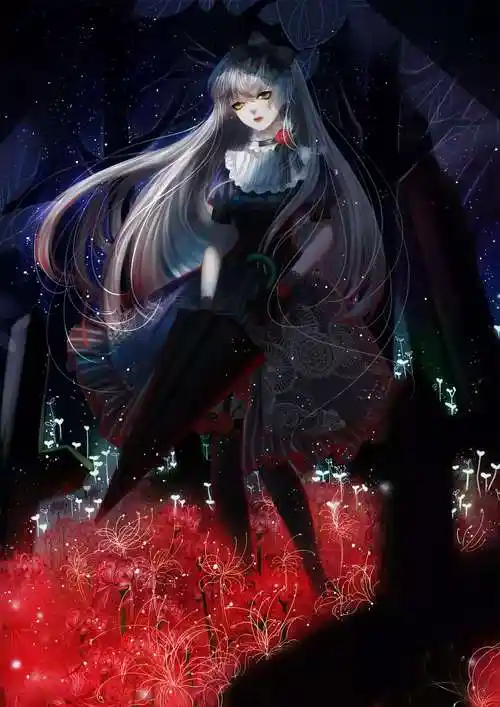 二次元黑暗系小姐姐壁纸,一念成执,寸寸相思寸寸灰!