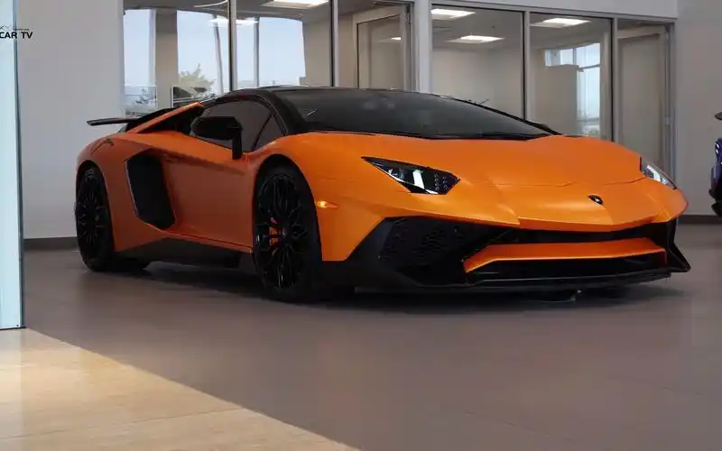 2017兰博基尼aventador sv敞篷跑车高清鉴赏——外观和内饰细节